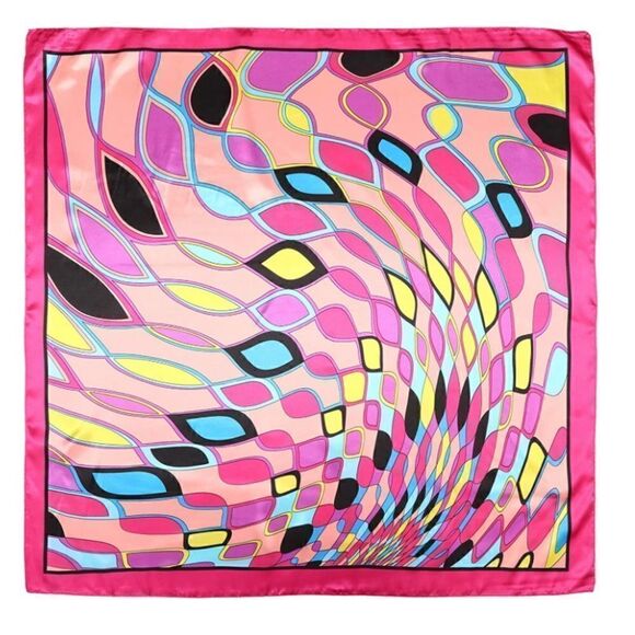 2 piece silky scarf set - Picture 3 of 6